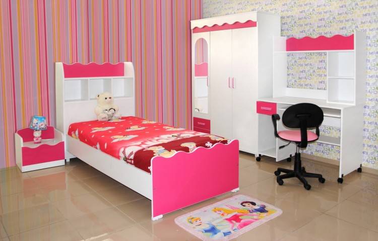 Chambre A Coucher Moderne Pour Jeune Fille Image Chambre A Coucher Chambre  A Coucher Enfants Chambre