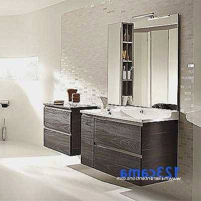 petite salle de bain moderne meuble vasque rangements bois Petite salle de bain moderne en 70 idées exclusives témoignant de sa polyvalence